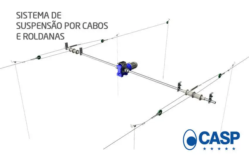 Comedouro De Corrente S-70E Casp Com Suspensão - 2