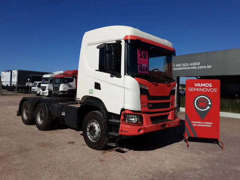 Caminhao Scania 450 2019 à venda, caminhão rebaixado scania