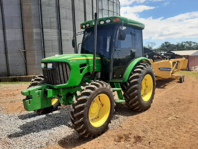 TRATOR JOHN DEERE 5078 E  Trator, Fotos de trator, Trator john deere